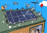 Solar Panel Mesh Bird Proofing