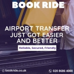 Bookride with low fare in Croydon London Area.