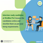 HireMee Pro: a platform for easy assessing and hiring