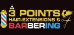 3 Points Hair Extensions and Barbering