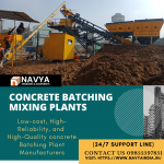 Concrete Batching Plants Manufacturers In India
