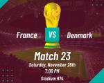 France vs Danemark : cotes de paris et pronostics