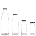 wholesale glass milk bottles