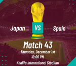 Japão vs Espanha Coppa del Mondo FIFA Qatar 2022
