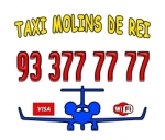 Taxi Molins de Rei Aeropuerto