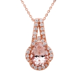 Ruby Pendant Necklace