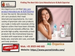 Finding The Best Skin Care Manufacturer & Bulk Exporter