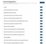 Property Management Advisory