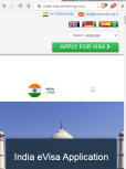 INDIAN Official Government Immigration Visa Application On