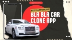 BlaBlaCar clone app development Company