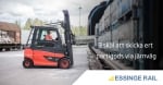 Transportera gods via tåg- och vägtransport | Essinge Rail