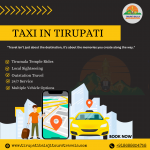 Tirupati Car Travels - Experience Divine Journeys in Comfort