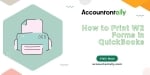 Print W2 Forms in QuickBooks