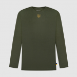 Cotton Embroidered Tryzub Long Sleeve