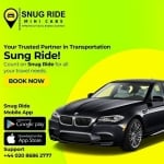 SnugRide UK - Wallington to Gatwick Airport Taxi Service