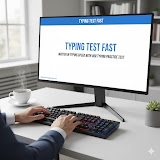 Typing Speed Test-Wpm test & Free Typing Certificate online