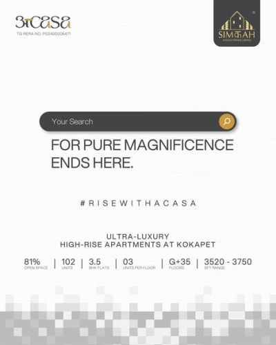 Apartments in kokapet | Simchah Estates