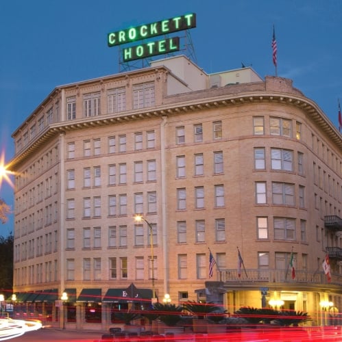 Historic Crockett Hotel: Comfort by the Alamo