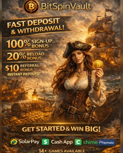 Best Sweepstakes Casino in the USA | BitSpinVault