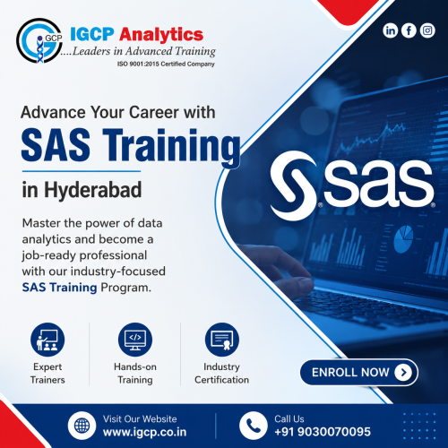 Clinical SAS Certification Training in Hyderabad – Enrol Tod