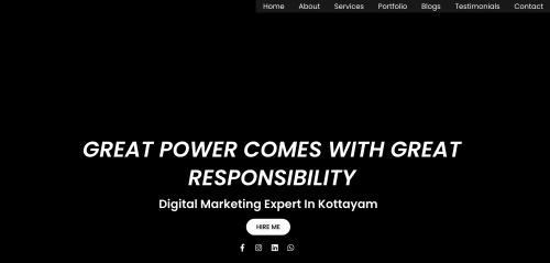 Expert Digital Marketing in Kottayam | Amal P Das