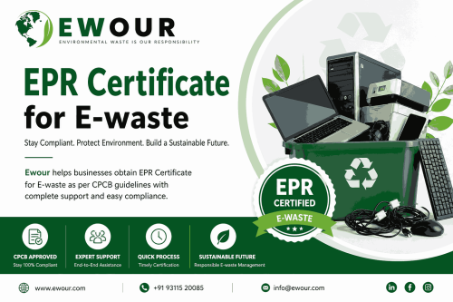 Eco-Friendly E-Waste Solutions & EPR Registration - Ewour