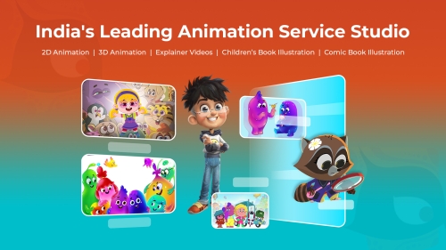 Top Animation Studio in India for 2D & 3D Creations
