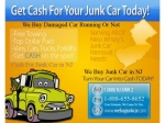 We Pay Top Dollars For Used Damaged & Junk Cars In NJ