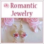 Romantic Jewelry earrings necklaces and by romanticcrafts