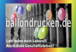 Luftballon Werbung