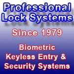 Security systems, keyless entry systems, biometric systems