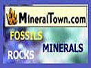 Minerals and fossils, Mineral Town.com