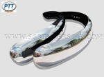 1955-1967 VW Beetle Stainless Steel Bumper - EU Blade
