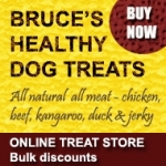 Bruce's healthy dog treats
