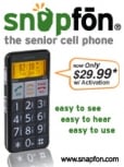 Snapfon ez ONE the cell phone for seniors