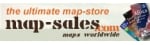 map-sales.com - wall maps, world maps,  postcode map