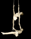 Aerial circus performers duo Primavera