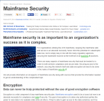 Mainframe Security - Encryption and beyond