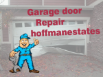 Garage Door Repair Hoffman Estates IL