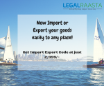 Register Import Export Code online | Apply IEC | LegalRaasta