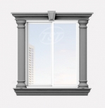TSTC Ceramic Decorative Window Cover / Window Frame