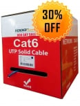 1000FT Cat6 Plenum CMP Cable