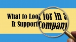 IT Support business.