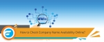 Check Company Name Availability Online in India