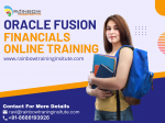Best Oracle Fusion Financials Online Training in Hyderabad