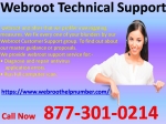 Dial Now 877 301 0214 For Webroot Technical Support
