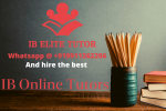 Online Ib Tutors