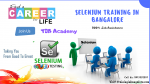 Selenium Training in Bangalore