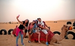 EXPLORING THE  DESERT SAFARI ON A DOHA CITY TOUR INLAND SEA