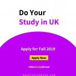 Do your MBA in UK